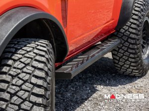 Ford Bronco Running Boards - BA2 Side Steps - Rough Country - 2 Door